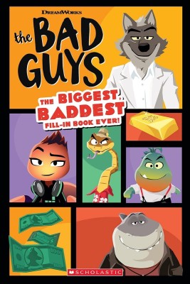 The Bad Guys Movie: The Biggest, Baddest Fill-In Book Ever!(Paperback, Terrance Crawford)