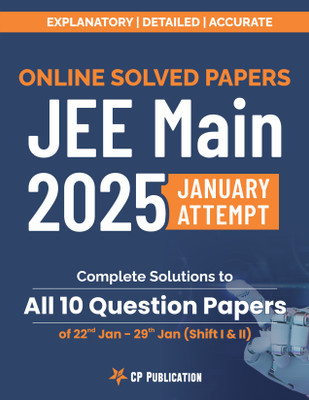 JEE Main 2025 January Attempt Date & Shift Wise Solved Paper PCM by Career Point Kota(Paperback, CAREER POINT KOTA)