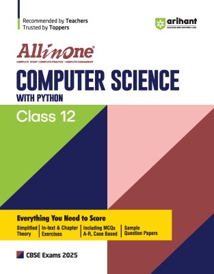 All In One Computer Science With Python Class 12 Based On Latest NCERT For CBSE Exams 2025 | Mind map in each chapter | Clear & Concise Theory | Intext & Chapter Exercises | Sample Question Papers(Paperback, Neetu Gaikwad)