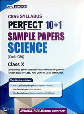 APC Perfect 10+1 Sample Papers Science for Class 10th CBSE Exam 2022-23(Paperback, Avichal Publishing House) APC Perfect 10+1 Sample Papers Science for Class 10th CBSE Exam 2022-23(Paperback, Avichal Publishing House)