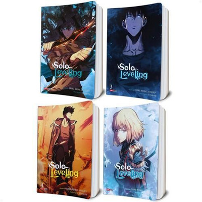 Solo Leveling, Vol. 1 & Vol. 2 & Vol. 3 & Vol. 4 & Vol. 5 (comic) (manga) (combo of 8 books)(Paperback, Chugong)