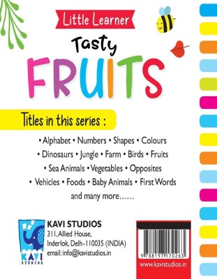 Board Book_Teasty Fruits(Paperback, Kavi Studio)