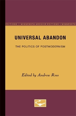 Universal Abandon(English, Paperback, unknown)