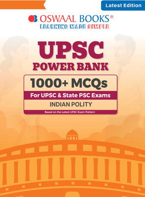 Oswaal Upsc Power Bank:1000+ MCQS for Upsc and State Pscs Exams Indian(English, Paperback, unknown)