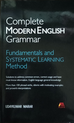 COMPLETE MODERN ENGLISH GRAMMAR FUNDAMENTALS AND SYSTEMATIC LEARNING METHOD(Hardcover, UDAYKUMAR MARAR)