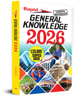 Rapid General Knowledge-2026 with Current Affairs | UPSC, State PSC, SSC, Bank, Railways RRB, Defence NDA/CDS, CUET , Teaching, State Govt & other Useful For All Competitive Exams(Paperback, Team Prabhat)