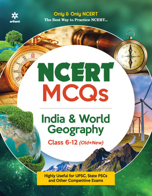 (Old Edition) Arihant NCERT MCQs India & World Geography Class 6-12 (Old + New) for UPSC , State PSC and Other Competitive Exams First Edition First Edition(English, Paperback, Sharma R. V.)