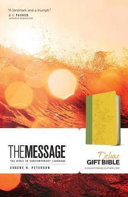 Message Deluxe Gift Bible(English, Leather / fine binding, Peterson Eugene H.)