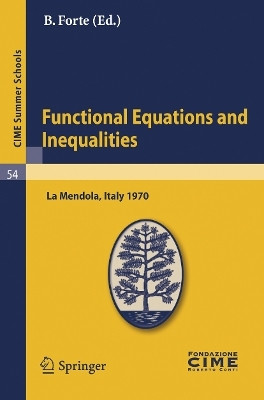Functional Equations and Inequalities(English, Paperback, unknown)