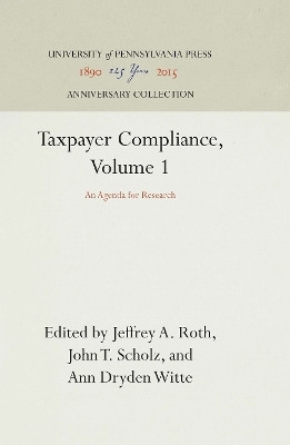 Taxpayer Compliance, Volume 1(English, Hardcover, unknown)
