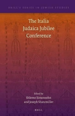 The Italia Judaica Jubilee Conference(English, Electronic book text, unknown)
