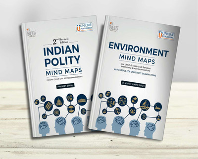 COMBO OF INDIAN POLITY AND ENVIRONMENT MIND MAPS FOR UPSC | STATE CIVIL SERVICES EXAMINATION | BY PAVNEET SINGH AND Dr. M. Ojit Kumar Singh(Paperback, PAVNEET SINGH, Dr. M. Ojit Kumar Singh)