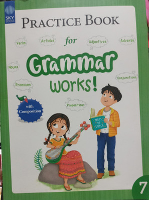 Pratice book for grammar works class 7(Paperback, Xyz)