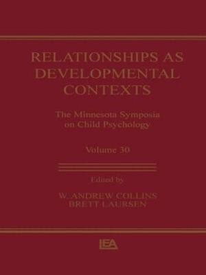 Relationships as Developmental Contexts(English, Paperback, unknown)