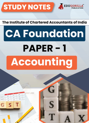 Ca Foundation Paper 1 : Accounting  - According to the New Syllabus 2024 by ICAI(English, Hardcover, unknown)