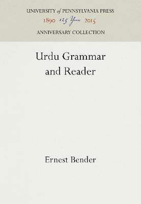 Urdu Grammar and Reader(English, Hardcover, Bender Ernest)