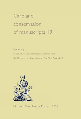 Care and Conservation of Manuscripts 19(English, Paperback, unknown)
