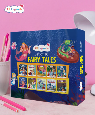 Oswaal Lil Legends Fairy Tales Boxset of 10 Books for Kids Age 2 to 5(English, Hardcover, unknown)