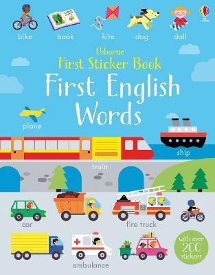 First Sticker Book First English Words(English, Paperback, Robson Kirsteen)