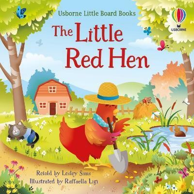 The Little Red Hen(English, Board book, Sims Lesley)