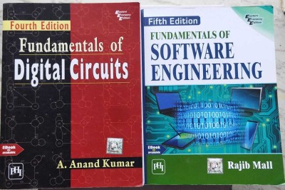 FUNDAMENTALS OF SOFTWARE ENGINEERING, & Fundamentals Of Digital Circuits (USED - GOOD)(Paperback, RAJIB MALL)