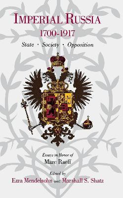 Imperial Russia, 1700-1917(English, Hardcover, unknown)