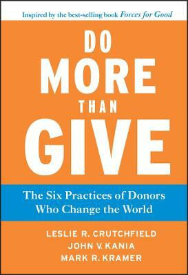 Do More Than Give(English, Hardcover, Crutchfield Leslie R.)