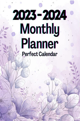 2023-2024 Monthly Planner Perfect Calendar  - 2 Years Large Organizer for Women(English, Paperback, Aiden Norwood)