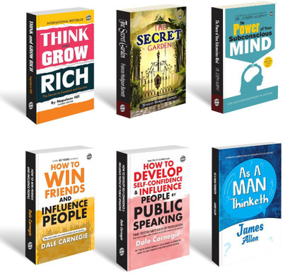 The Ultimate Confidence & Influence Mastery Combo : Classic English Novels, Public Speaking Secrets, Self-Help Wisdom | Combo of 6 Novels(Book, SHINILIFESTYLE)