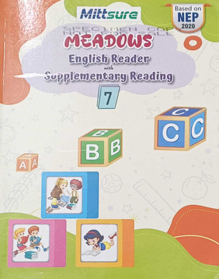 MEADOWS ENGLISH READER WITH SUPPLEMENTARY READIND CLASS 7(kolkata, MITTSURE)