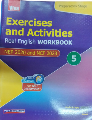Exercise and Activities, Real English Workbook, Book 5 (Edition3)  - EXERCISES AND ACTIVITIES REAL ENGLISH WORKBOOK 5 (PAPERBACK, VIVA EDUCATION)(English, Hardcover, unknown)