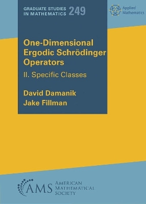 One-Dimensional Ergodic Schrodinger Operators(English, Paperback, Damanik David)