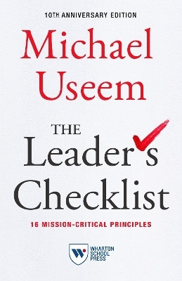 The Leader's Checklist, 10th Anniversary Edition(English, Hardcover, Useem Michael)