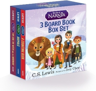 World of Narnia: 3 Board Book Box Set(English, Paperback, Lewis C S)