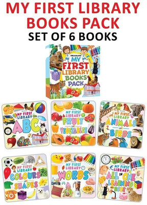 My First Library Books Pack  - Kids Ages 1-4 | Early Learning Set with ABC, Numbers, Colours, Shapes, Animals & Fun Educational Activities(English, Paperback, Dreamland Publications)