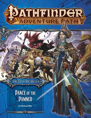 Pathfinder Adventure Path: Hell's Rebels Part 3 - Dance of the Damned(English, Paperback, Pett Richard)