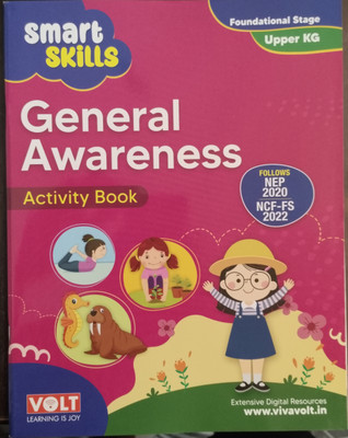 Smart Skills General Awareness Activity Book Upper KG(Paperback, VivaVolt Learning)