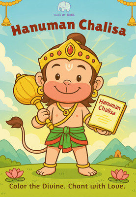 Hanuman Chalisa with coloring, Gift for Children, Age 3-10 years(Paperback, Swati, Shubha)