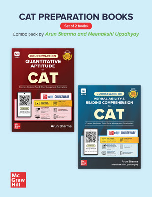 Arun Sharma CAT Bundle/Combo - Quantitative Aptitude(Quant) + Verbal Ability and Reading Comprehension(VARC) for CAT 2025-26 Exam | Latest edition 2025-26 | SET of 2 books(Paperback, Arun Sharma, Meenakshi Upadhyay)