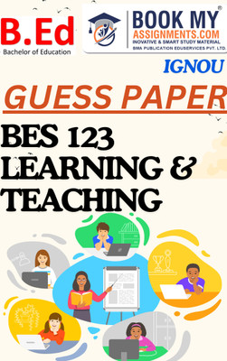 IGNOU BES 123 Learning and Teaching Study Guide (Guess Paper) for Ignou Student In Hindi  - Best IGNOU exam preparation book(Paperback, BMA Publication)