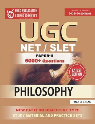 UGC PHILOSOPHY - STUDY MATERIAL + PRACTICE SETS(Paperback, Heed Editorial Board - Cosmos Bookhive's)