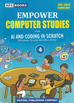 Empower Computer Studies with AI and Coding in Python Class 4 (2024-25 Examination)(Paperback, Vijay Kumar Pandey, Dilip Kumar Dey)