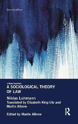 A Sociological Theory of Law(English, Paperback, Luhmann Niklas)