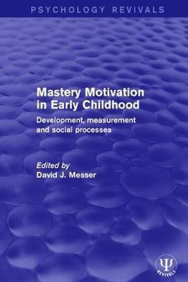 Mastery Motivation in Early Childhood(English, Paperback, unknown)