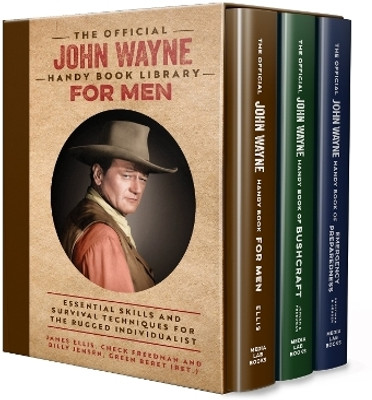The Official John Wayne Handy Book Library for Men (Boxed Set)(English, Multiple copy pack, Ellis James)