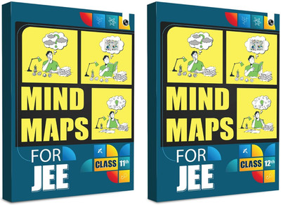 PW JEE Mind Maps for Class 11th and 12th Set of 2 Books Combo (Hardbound) | Complete Coverage of Physics, Chemistry and Mathematics | Interactive, Important Concept & Formula 2024-2025(Paperback, PW)