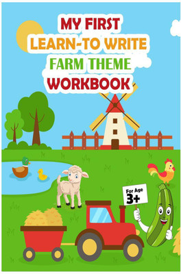 My First Learn To Write Farm Theme Workbook(English, Paperback, Savi)
