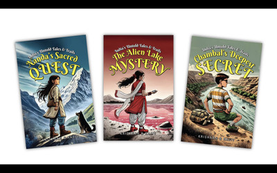 Nanda's Sacred Quest+Chambal's Deepest Secret+The Alien Lake Mystery (combo set of 3 books)(Paperback, Krishnan, Rajiv)