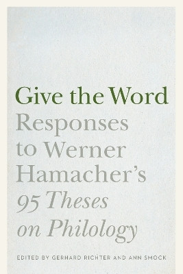 Give the Word(English, Electronic book text, Hamacher Werner)