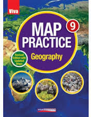 VIVA MAP PRACTICE GEOGRAPHY CLASS -9(Paperback, PANAL OF AUTHOR)